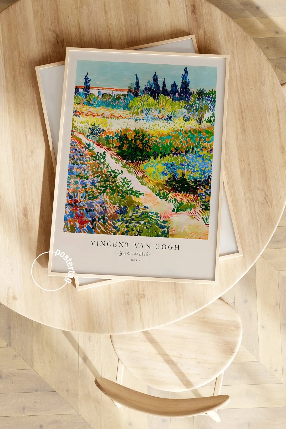 Garden at Arles [Van Gogh] - Modern Estetik Tablo