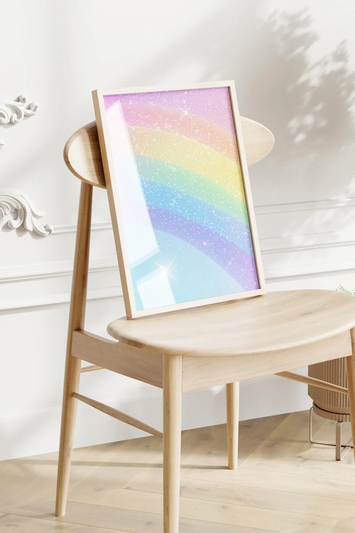 Tatlı Unicorn ve Gökkuşağı 3'lü Poster Seti