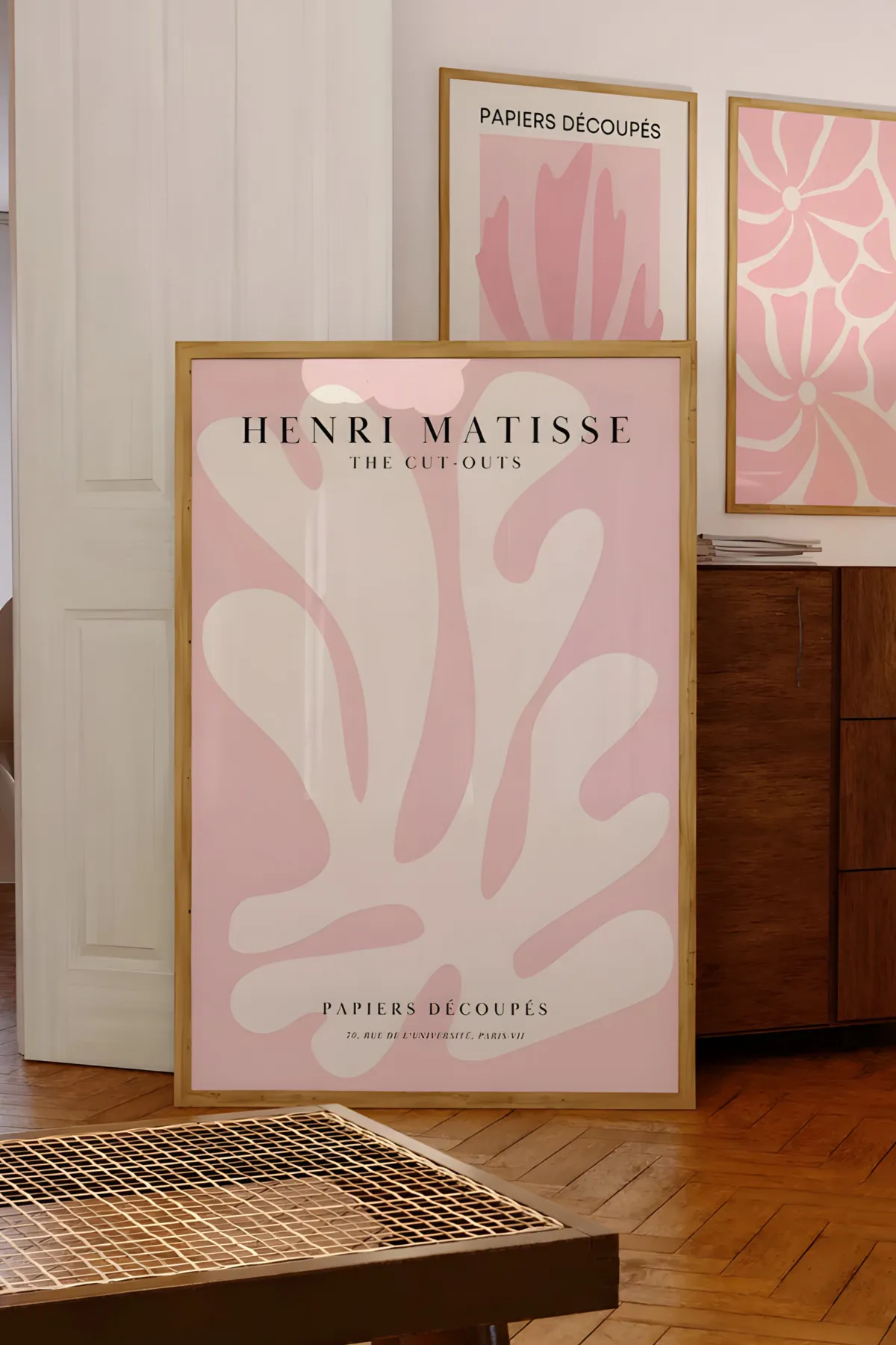 Matisse Allık Pembesi 3'lü Poster Seti