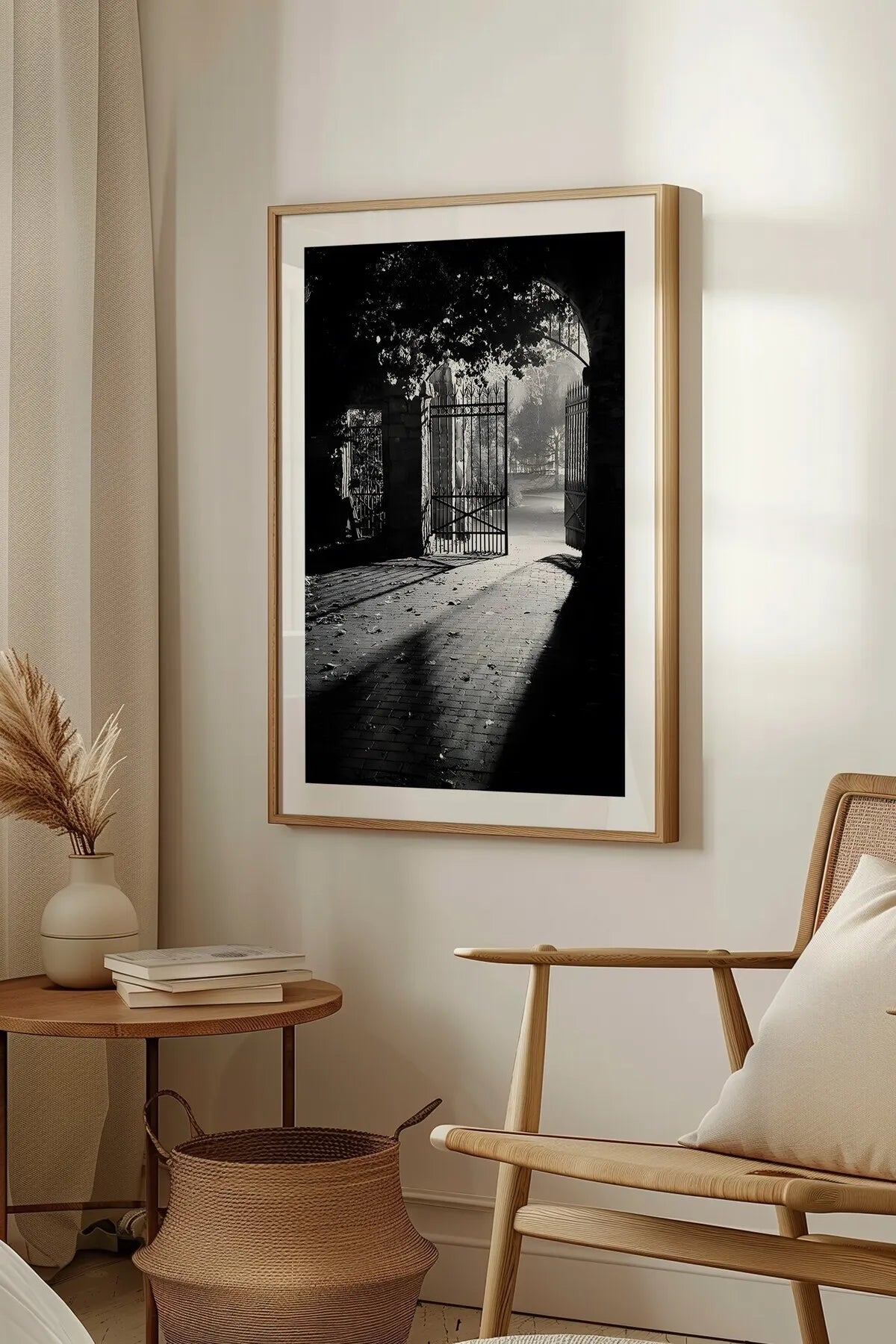 Gizemli Kapı Lüx Moda Posteri