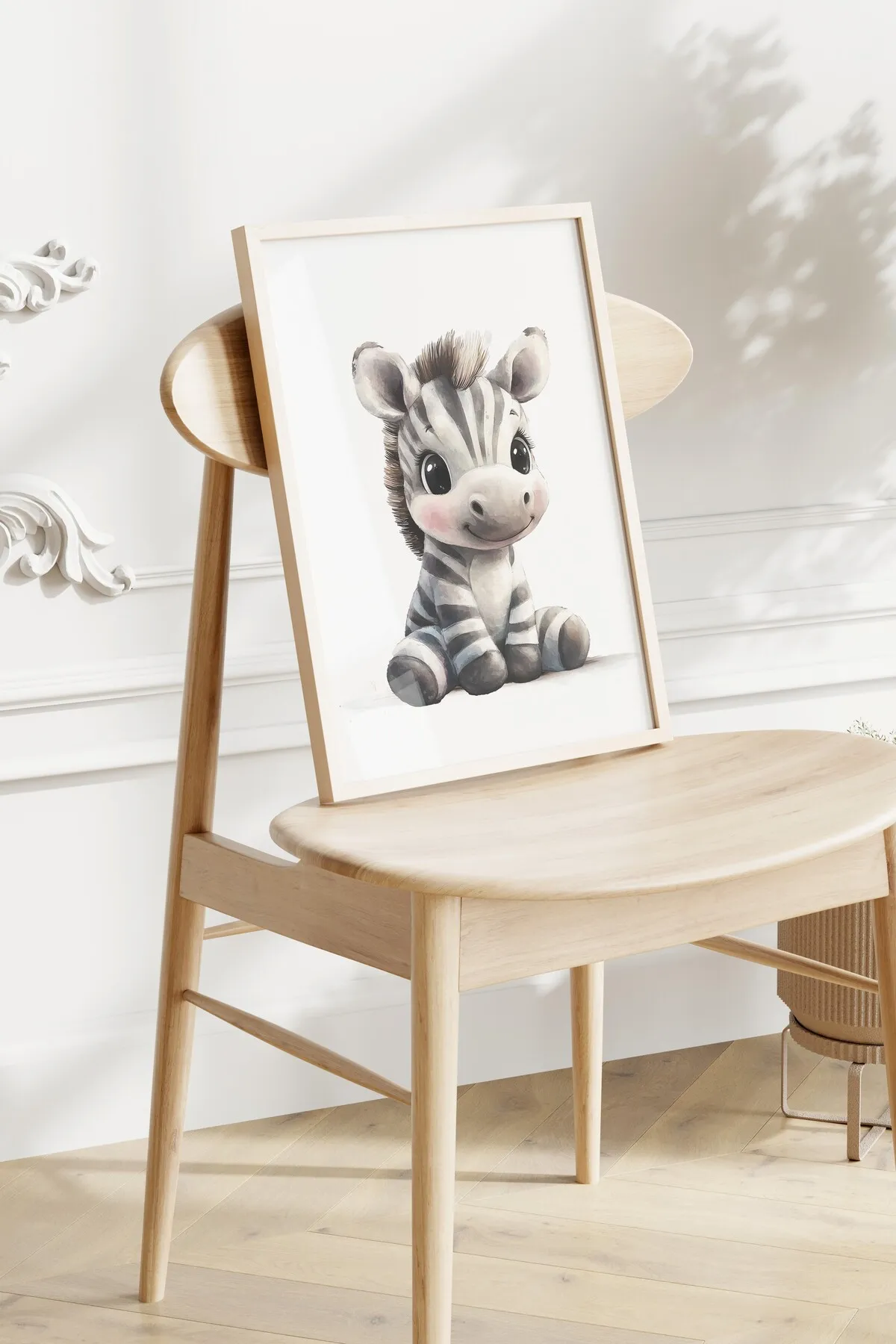 Tatlı Safari Temalı Hayvanlar 3'lü Poster Seti