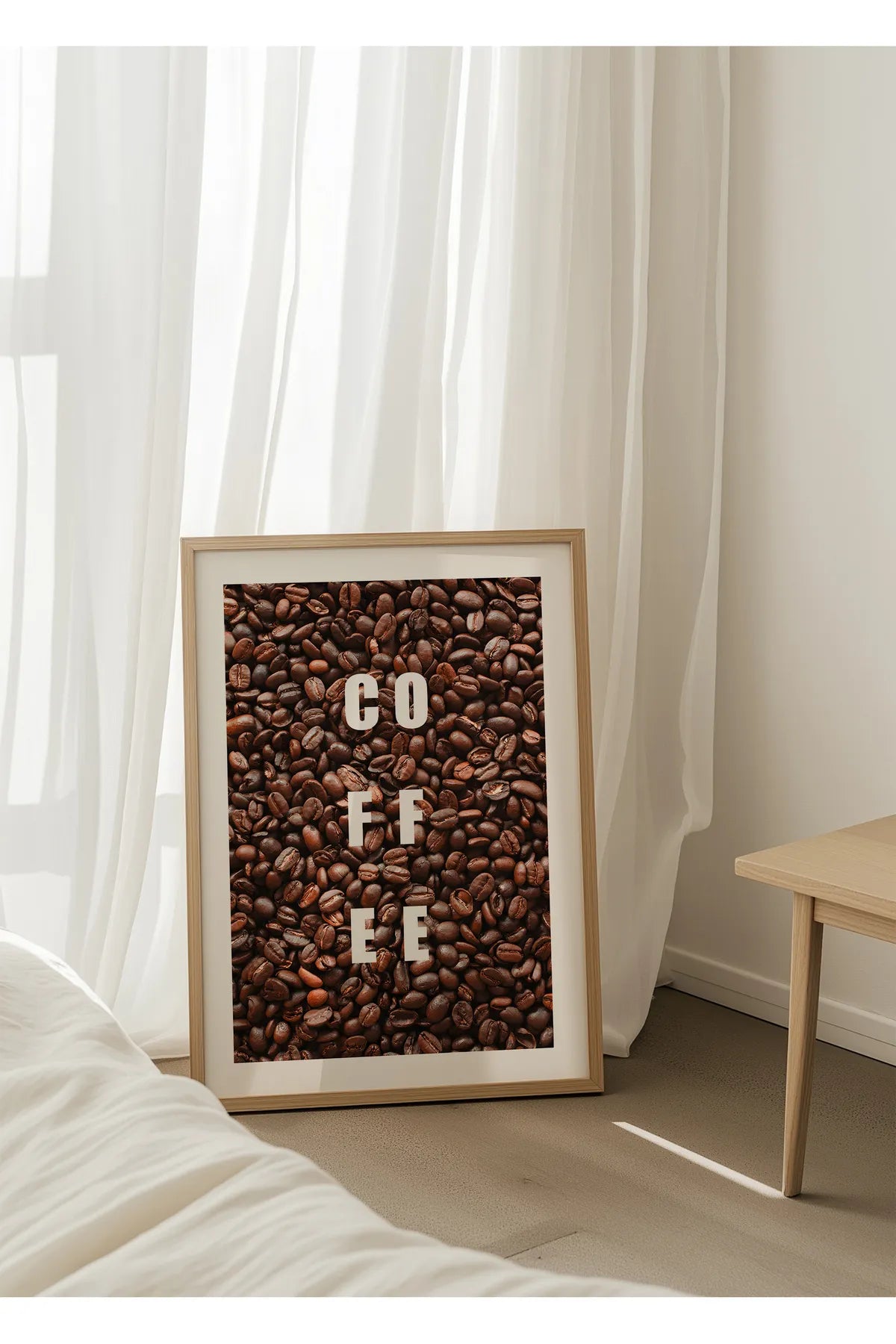 Coffee Beans & Coffee Modern Tarz 3'lü Şık Tablo