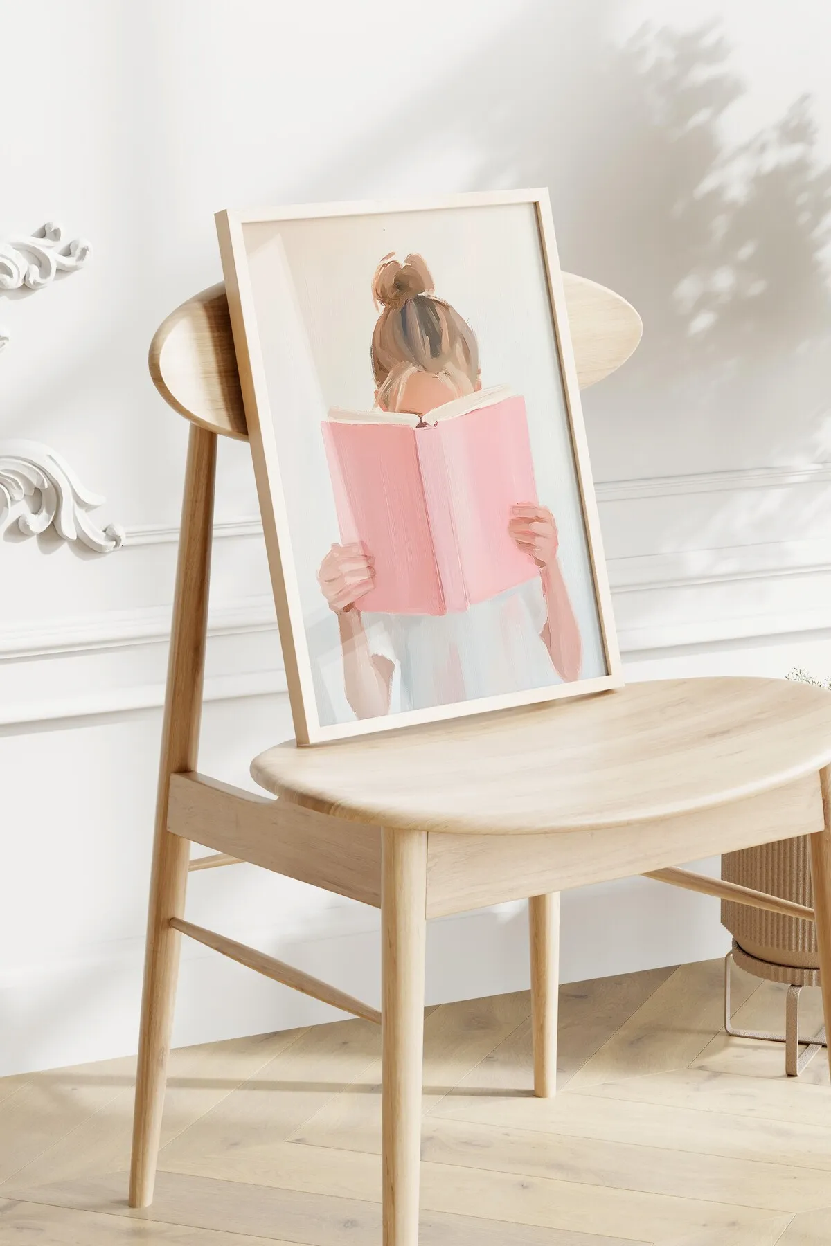 Kitap Kurdu Kız Çocuk 3'lü Poster Seti
