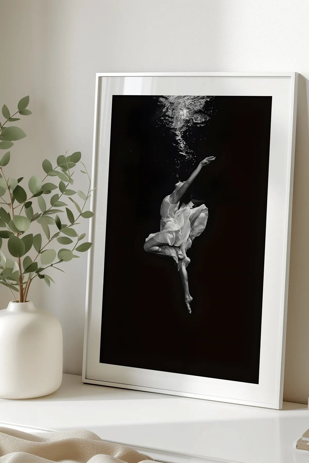 Melek Balerin Lüx Moda Posteri