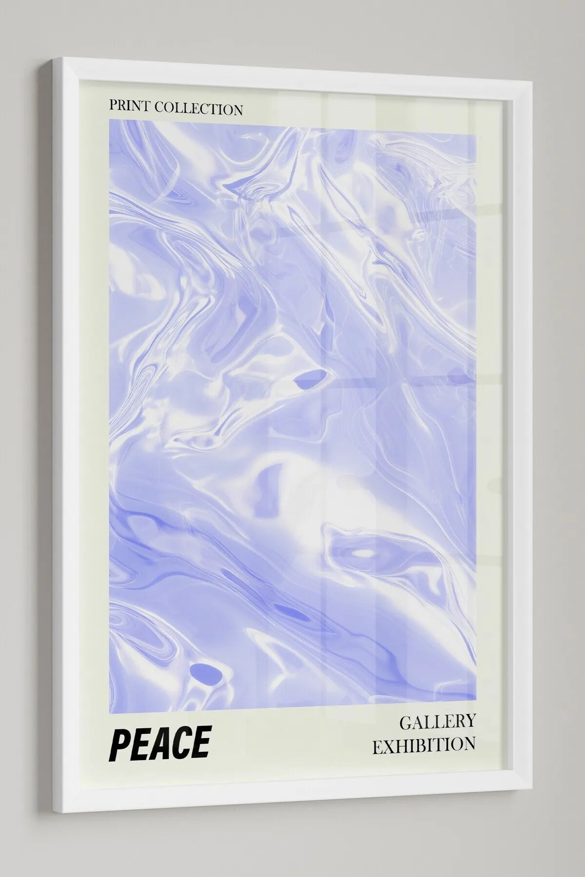 Mor Temalı Modern Estetik Manifest 3'lü Poster Seti