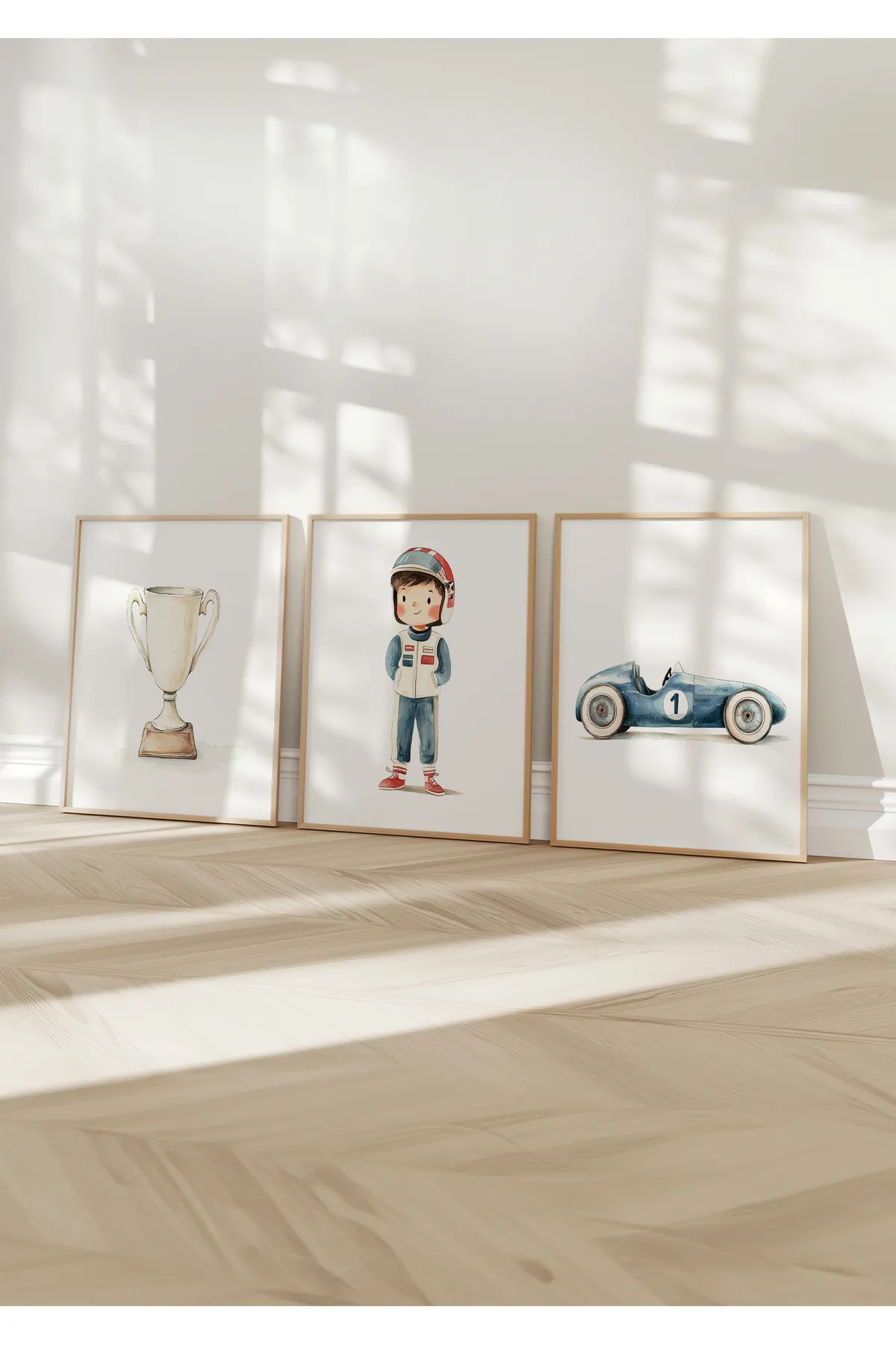 Minik Yarşçı 3'lü Poster Seti