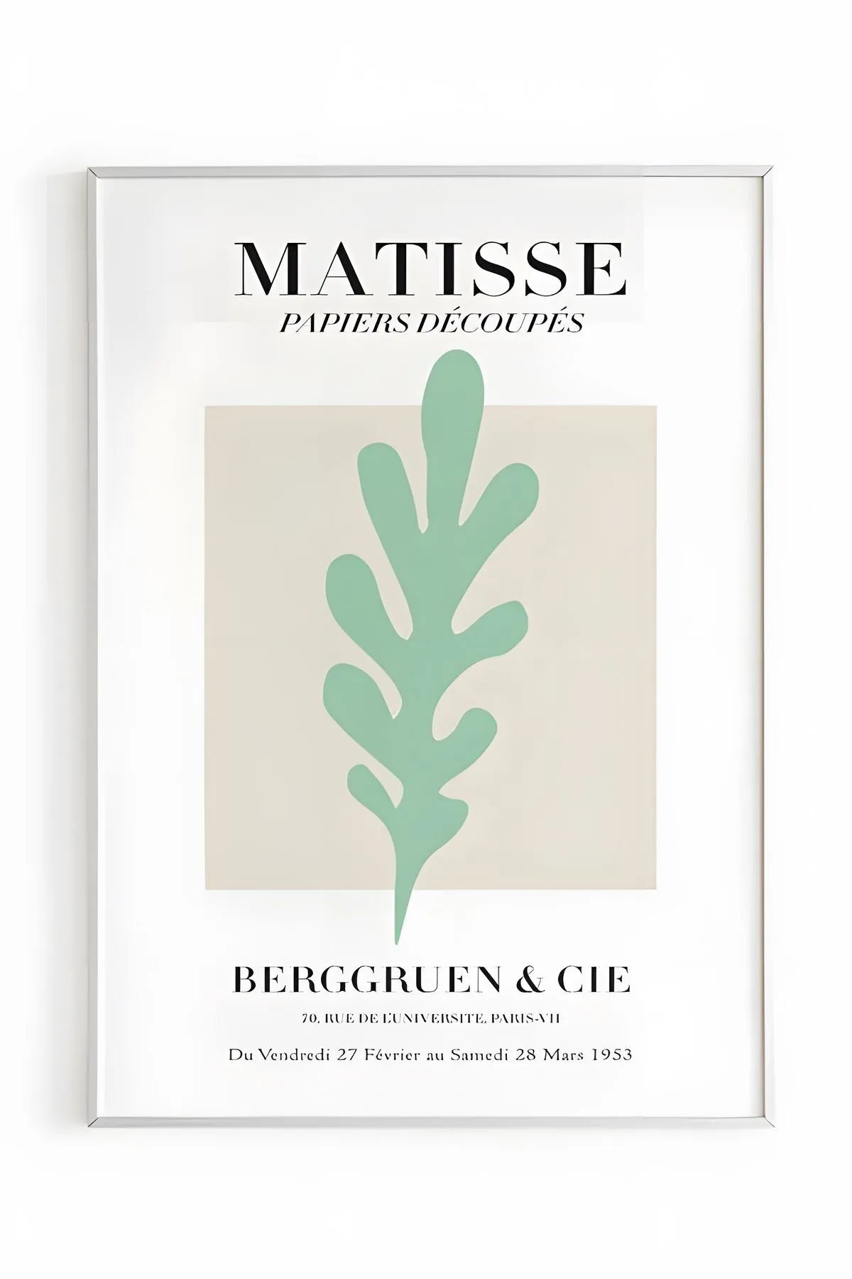 PAPIERS DECOUPES [Henri Matisse] - Modern Estetik Tablo