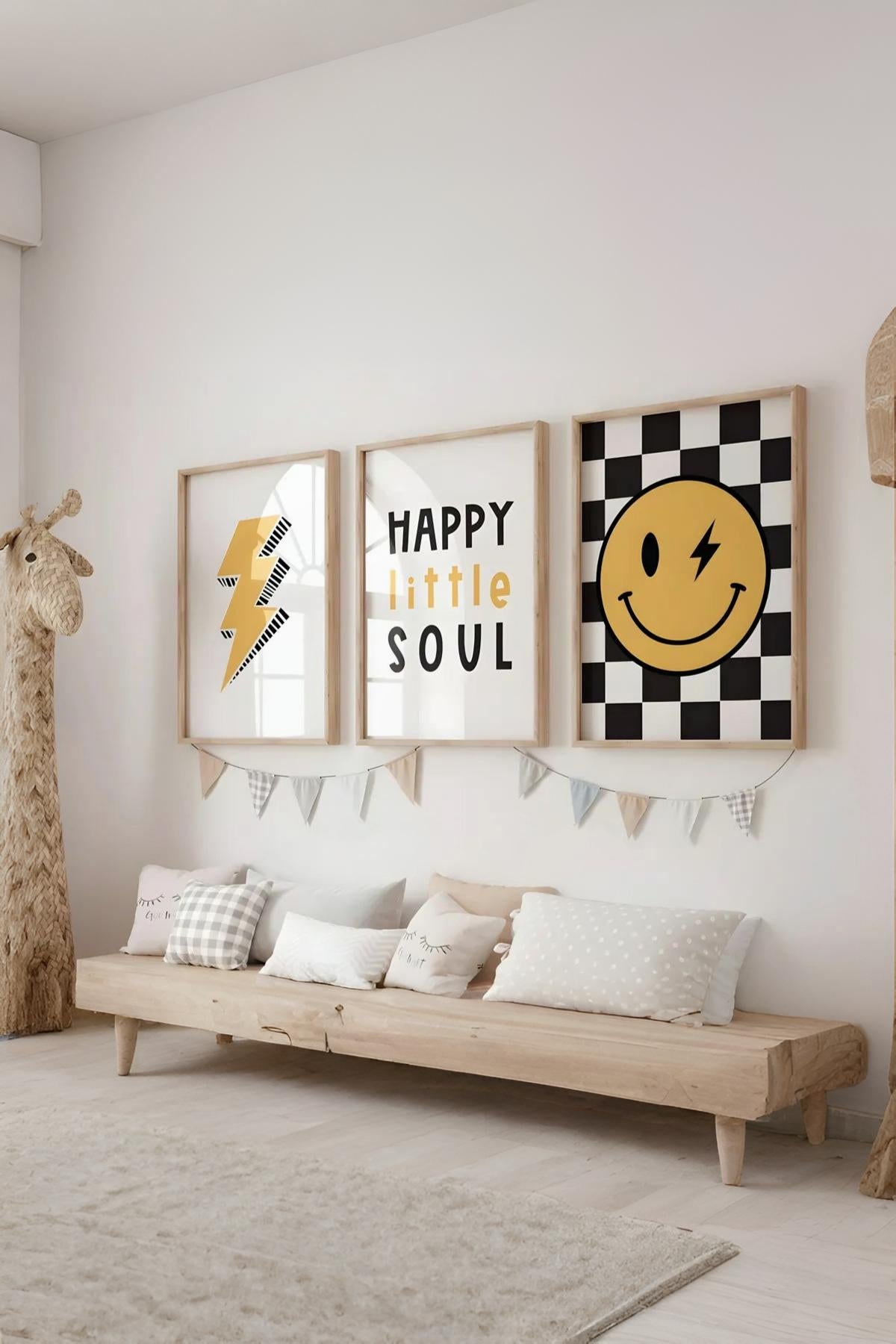 Happy Little Soul 3'lü Poster Seti