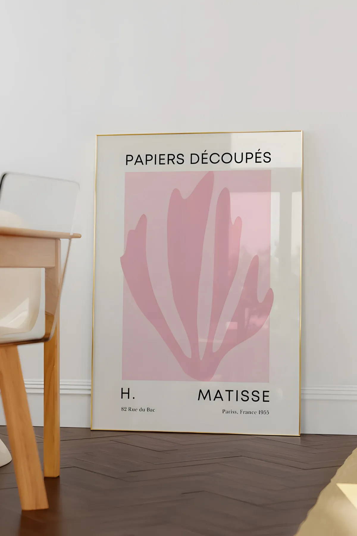 Matisse Allık Pembesi 3'lü Poster Seti