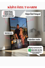 LOVEFLIX - Özel Tasarım Aşk Tablosu