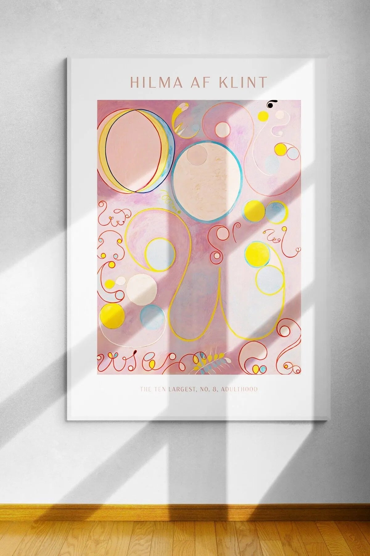The Ten Largest No.8 [Hilma Af Klint] - Modern Soyut Tablo