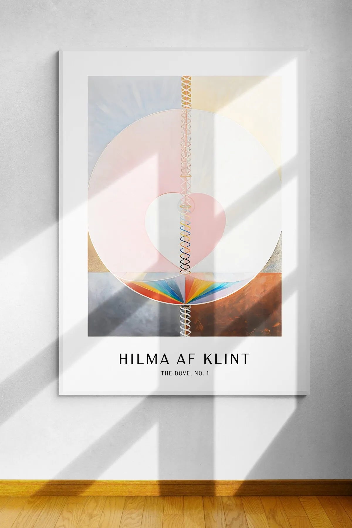 The Dove No.1 [Hilma Af Klint] - Modern Soyut Tablo