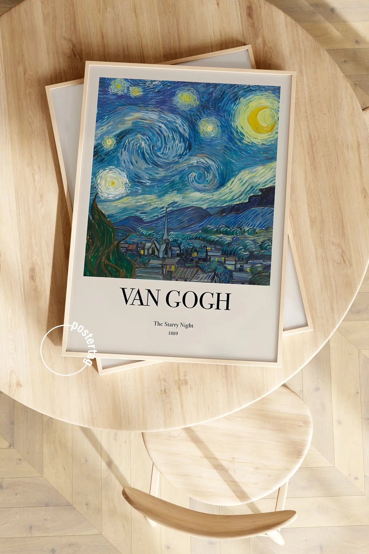 The Starry Night [Van Gogh] - Modern Estetik Tablo