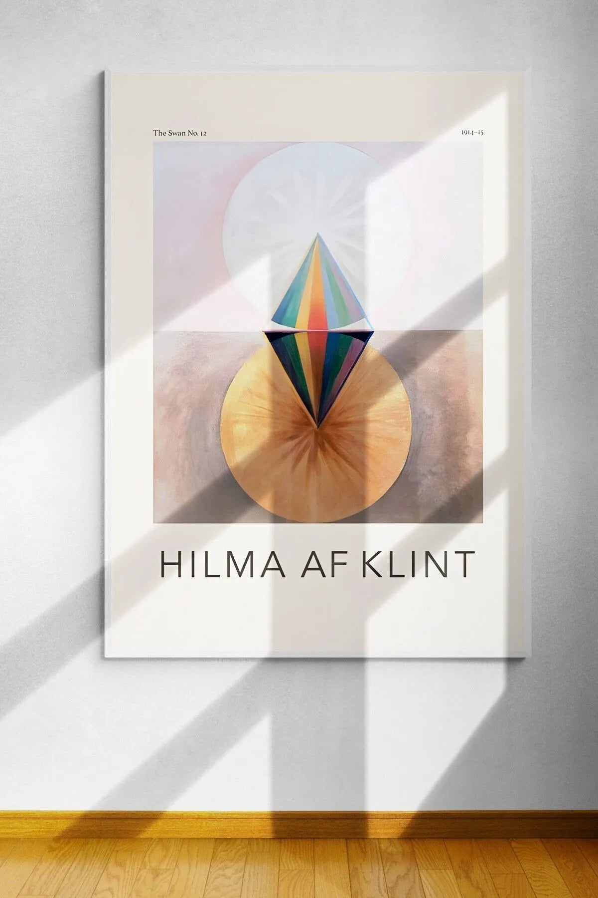 The Swan No.12 [Hilma Af Klint] - Modern Soyut Tablo