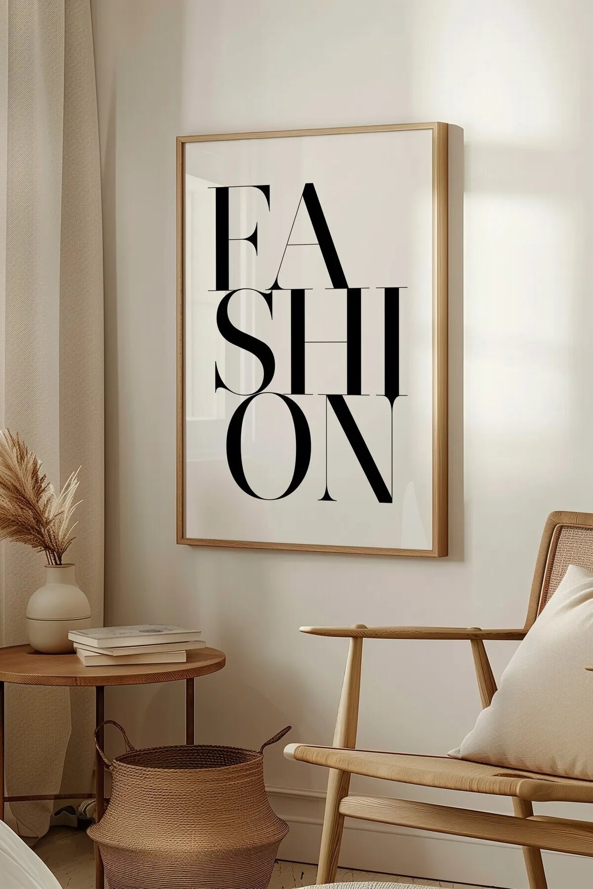 FASHION Beyaz Lüx Moda Posteri