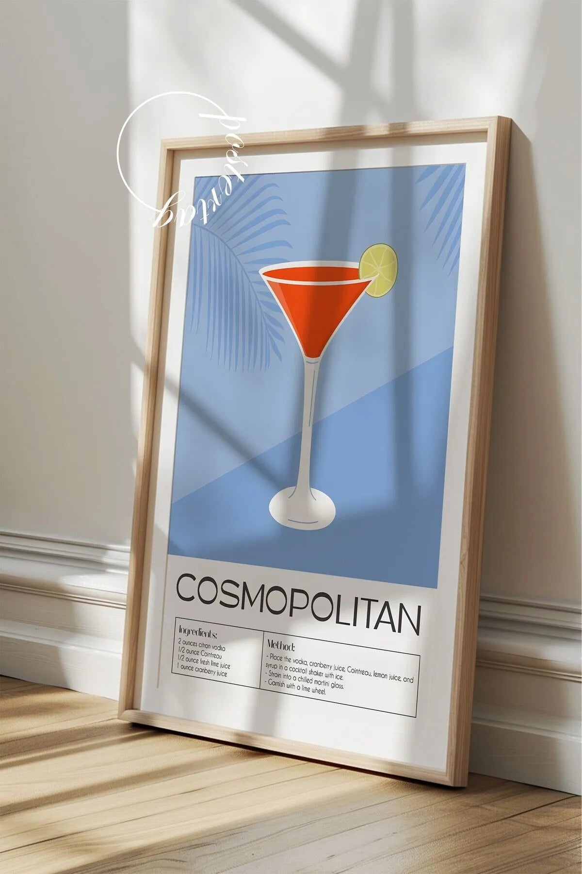 Cosmopolitan - Modern Kokteyl Tablo
