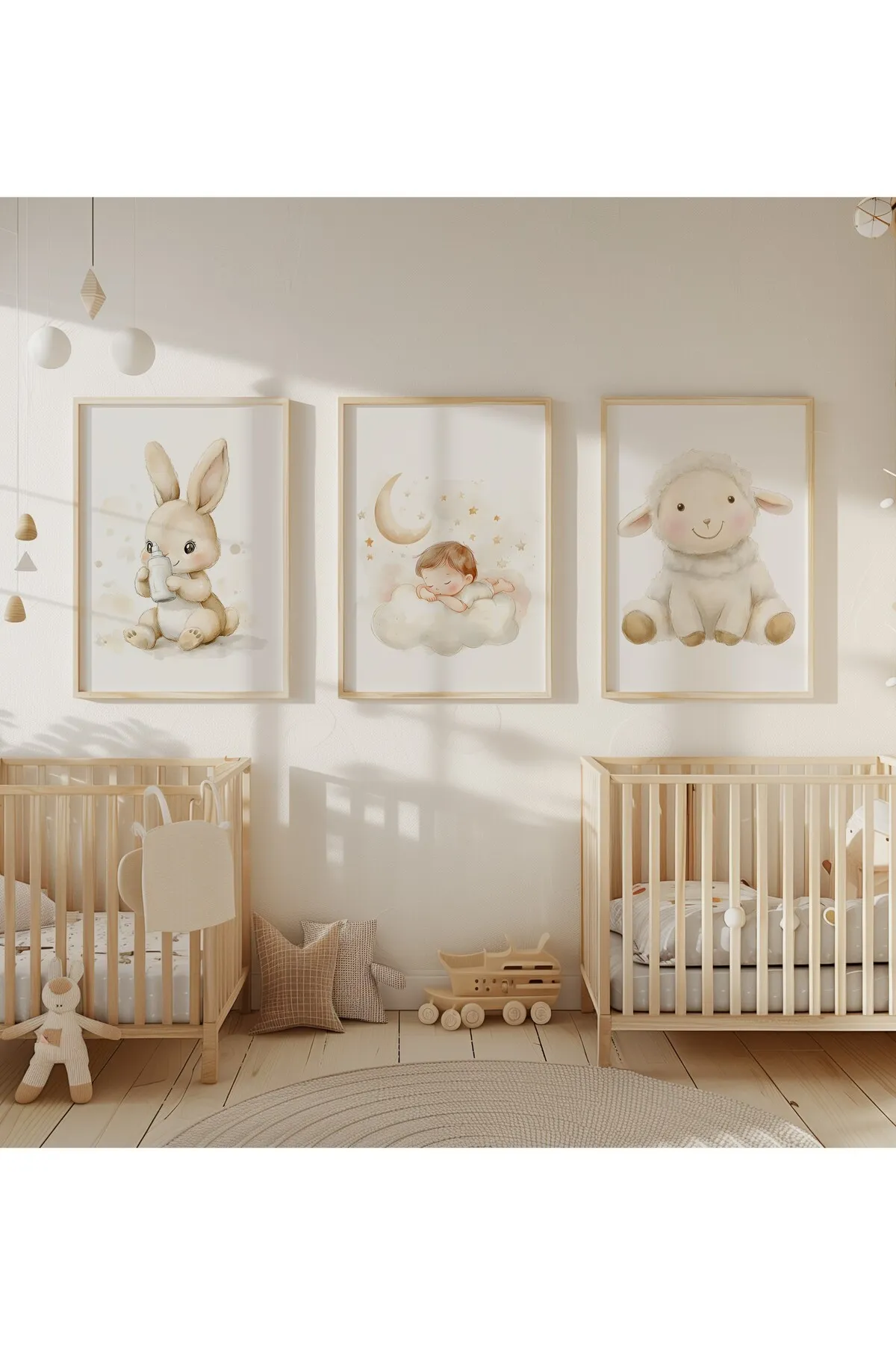 Sevimli Uyku Kuzusu 3'lü Poster Seti
