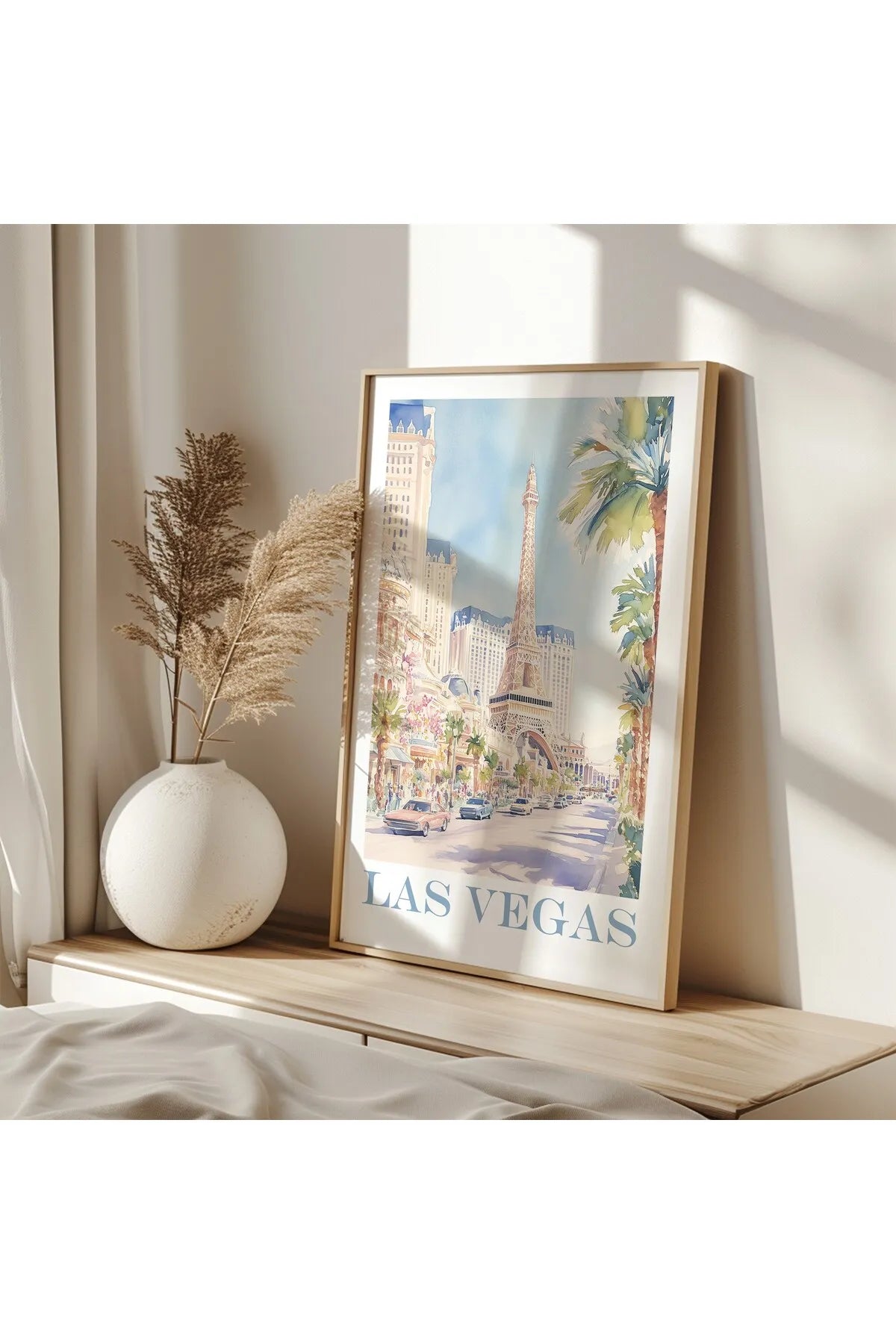 Las Vegas - Bohem Tarzda Estetik Şehir Tablosu