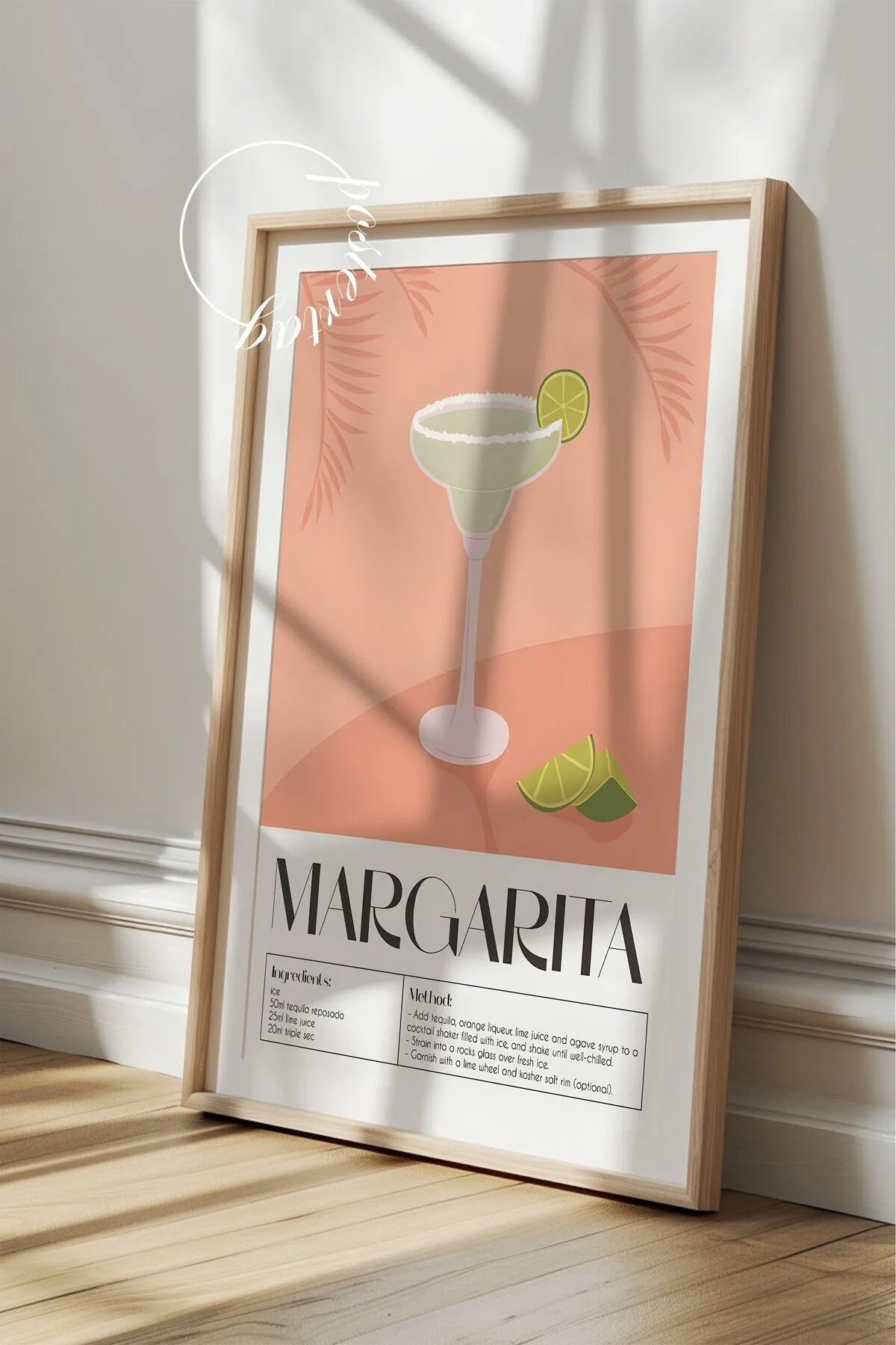 Margarita - Modern Kokteyl Tablo