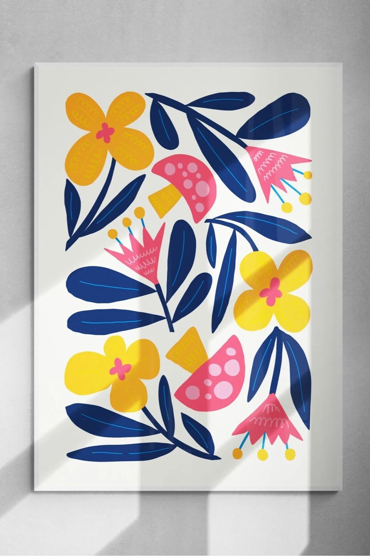 Estetik Çiçek Temalı Rengarenk Botanik Posteri [Henri Matisse]