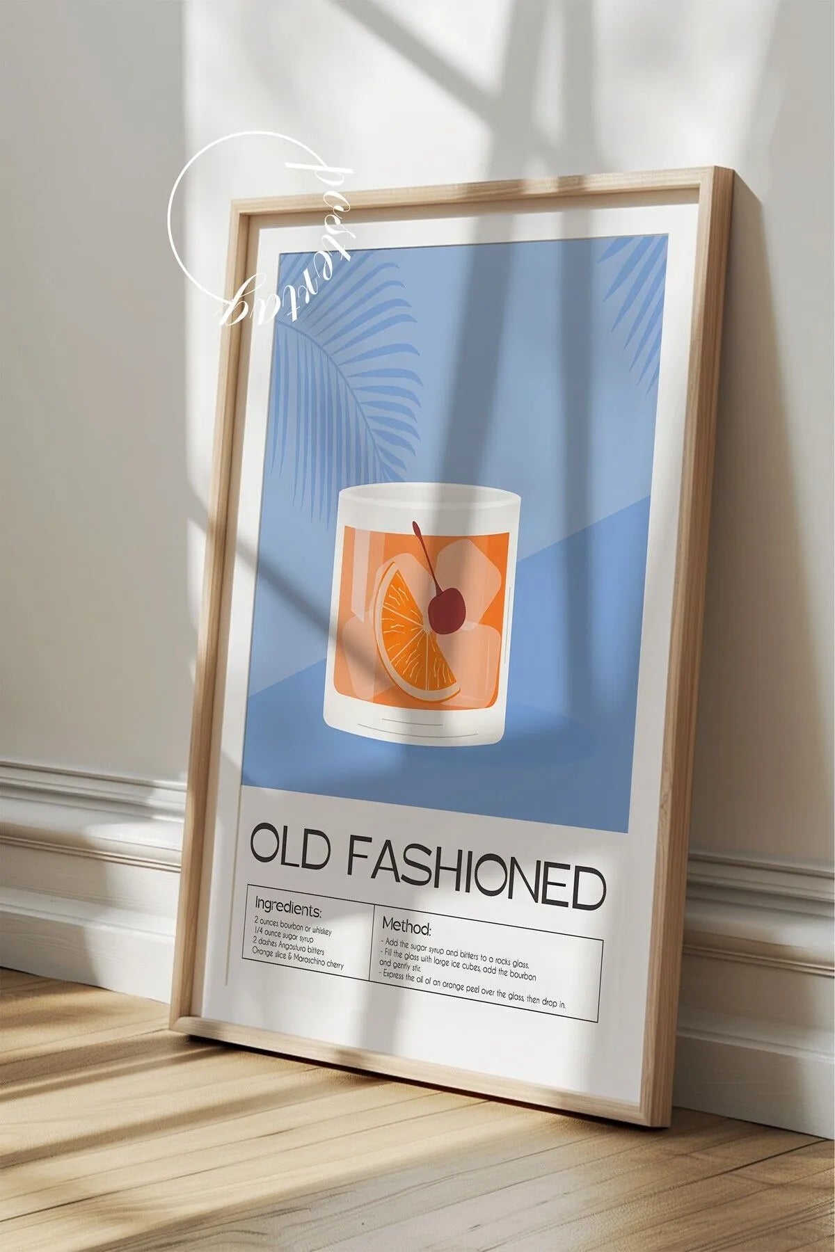 Old Fashioned - Modern Kokteyl Tablo