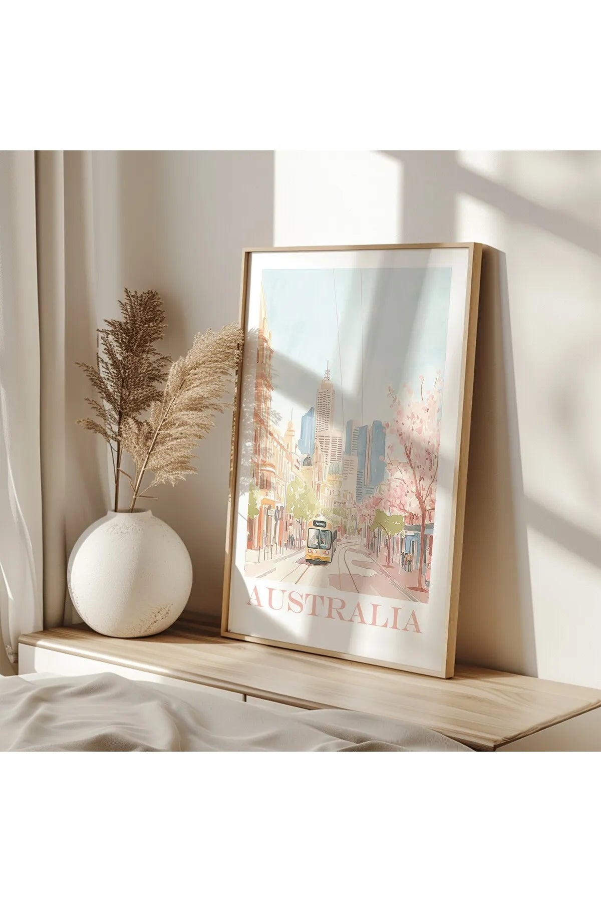 Australia - Bohem Tarzda Estetik Şehir Tablosu