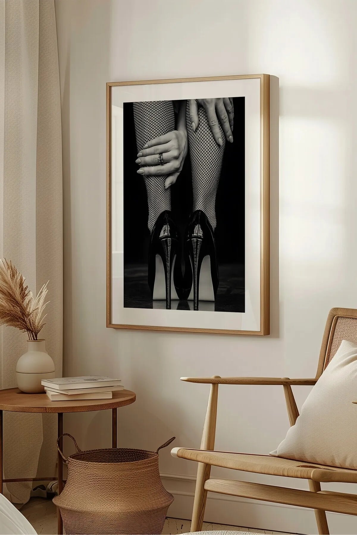 Estetik Topuklular Lüx Moda Posteri