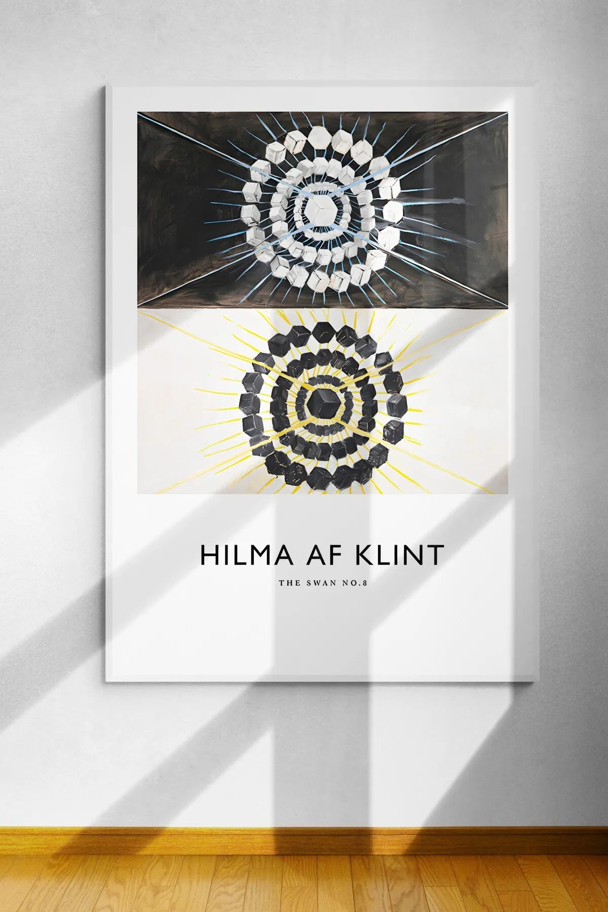 The Swan No.8 [Hilma Af Klint] - Modern Soyut Tablo