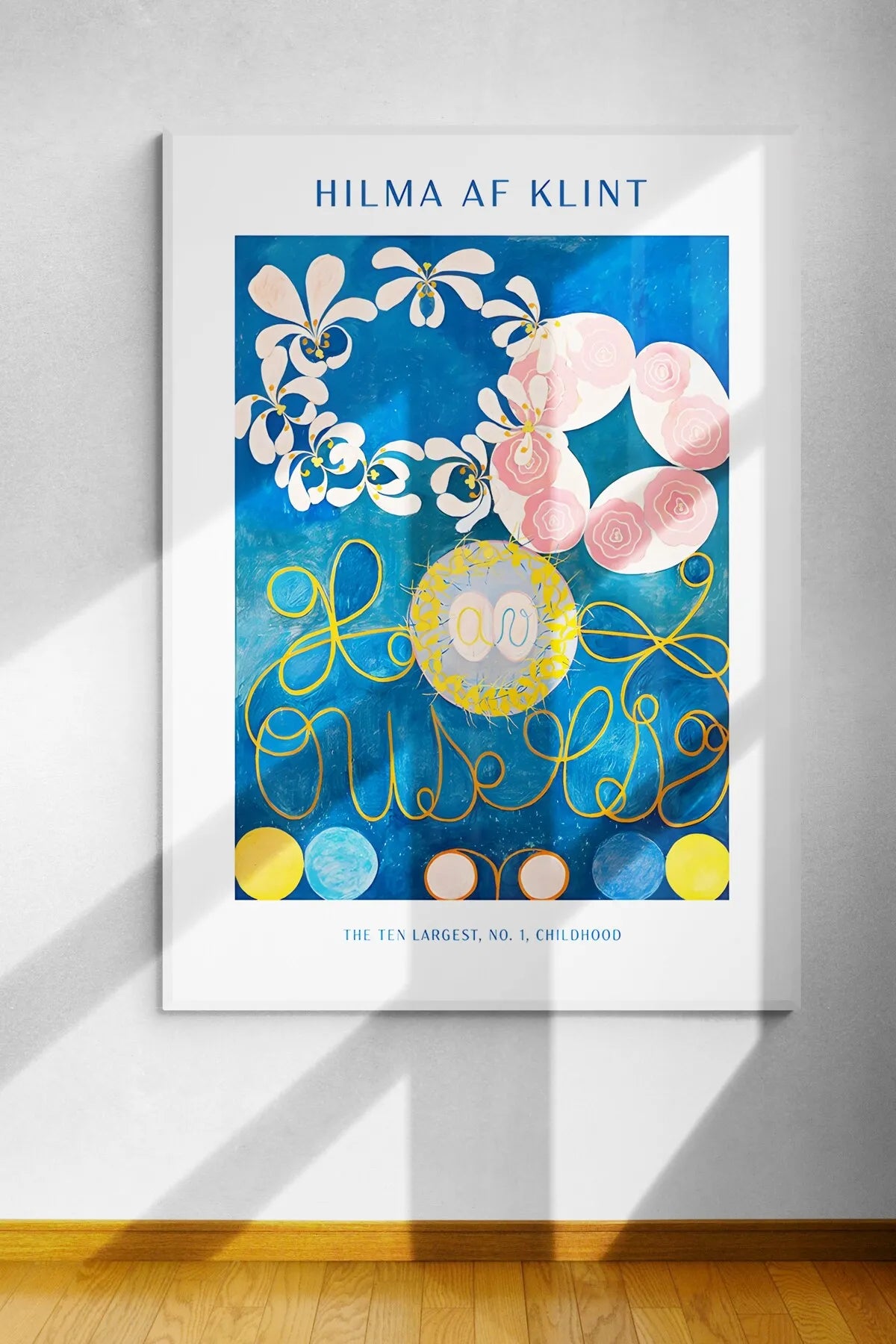 The Ten Largest No.1 [Hilma Af Klint] - Modern Soyut Tablo