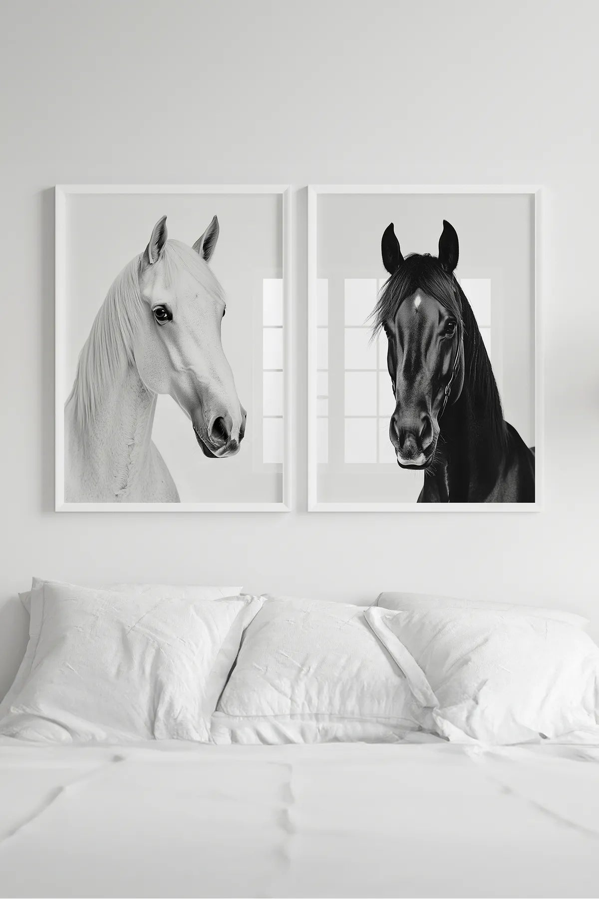 KISMET ATLARI Siyah - Beyaz 2'li Poster Seti