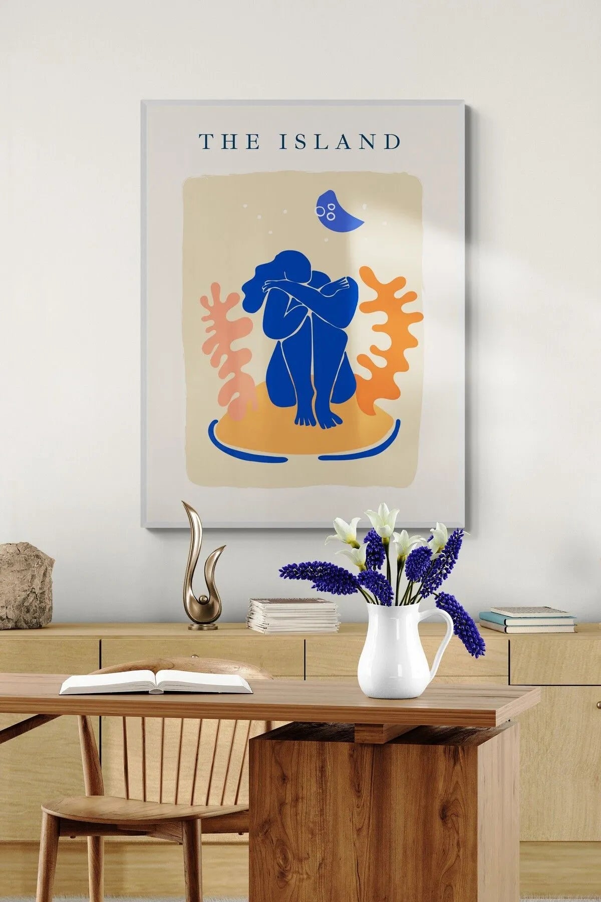 The Island - Maksimalist Tarz Modern Tablo