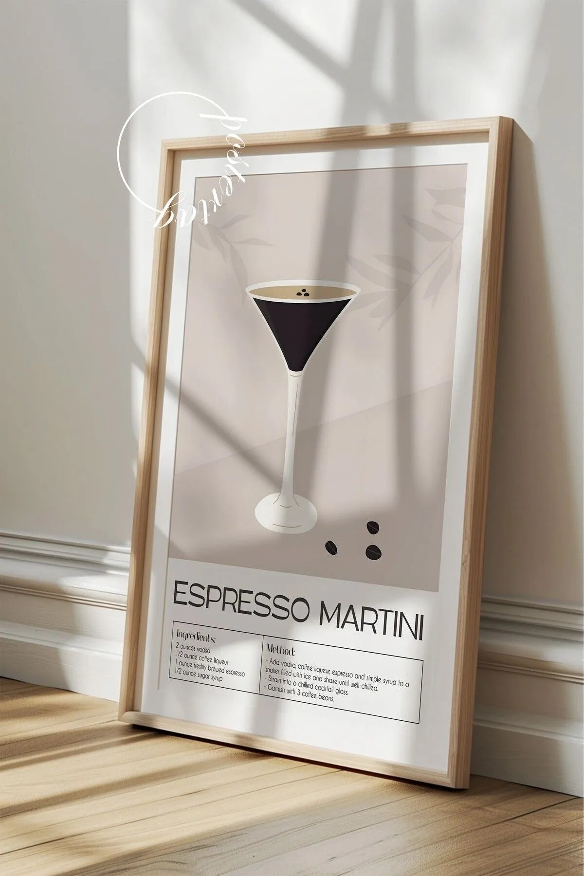 Espresso Martini - Modern Kokteyl Tablo
