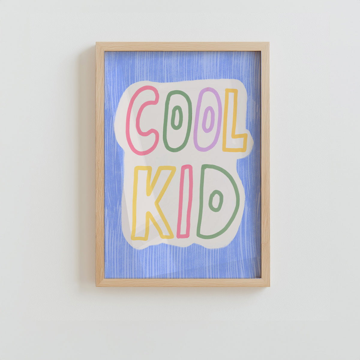 Modern Pastel Tonlarda, Çocuk Odası Tablosu